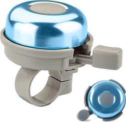 Μεταλλικό κουδούνι ποδηλάτου για το τιμόνι – δυνατός κλασικός ήχος, μπλε