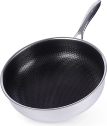 Βαθύ ανοξείδωτο τηγάνι COOKCELL 28 cm