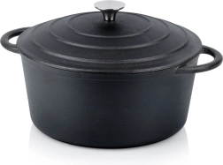 σιδερένια κατσαρόλα με καπάκι CAST LINE 26 cm, 5 l