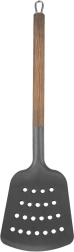 Διάτρητη θερμοπλαστική σπάτουλα κουζίνας WOODEN 34,5 cm