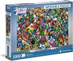 Παζλ Clementoni Impossible: DC Comics Justice League 1000 κομμάτια