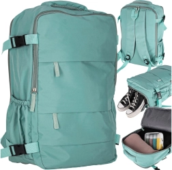 Ταξιδιωτικό σακίδιο 45 × 30 εκ., πράσινο