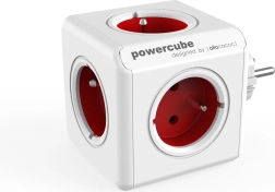 Πολύπριζο POWER CUBE Original, κόκκινο