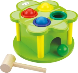 Bino σφυράκι χελώνα – ξύλινο κινητικό παιχνίδι