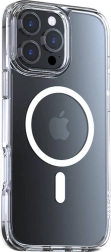 Διαφανής θήκη Torras Diamond‑Mag για iPhone 16 Pro