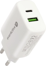 Φορτιστής USB/USB-C 25W λευκός