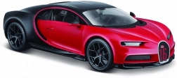 Μοντέλο αυτοκινήτου Bugatti Chiron Sport μαύρο-κόκκινο
