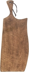 Ξύλινη σανίδα κοπής και σερβιρίσματος MANGO 61 × 22 cm