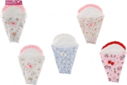 Πετσέτα-σπαράκι για κούκλα 45 εκ. για κρεβατάκι ή καρότσι