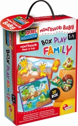 LISCIANI Κουτί Ταίριασμα BOX PLAY FAMILY – μωρά ζώων