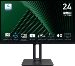 Οθόνη 23,8" MSI PRO MP245PG LED, Full HD, 100 Hz, μαύρη