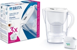 Κανάτα φιλτραρίσματος BRITA Marella 2,4 l λευκή + 3 φυσίγγια MAXTRA PRO Pure Performance
