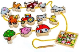 Ξύλινο κορδόνι Πρώτα μου ζωάκια