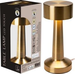 Επιτραπέζια LED λάμπα χρυσή 21 cm