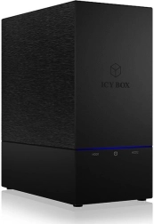 Εξωτερικό κουτί ICY BOX για 2× 3,5" HDD με RAID και USB 3.0