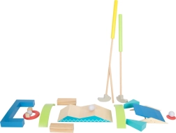 Παιδικό σετ μίνι γκολφ small foot Active από ξύλο FSC