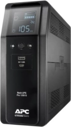 Εφεδρικό τροφοδοτικό APC Back‑UPS Pro 1200VA (720 W) με AVR και LCD, 6× C13