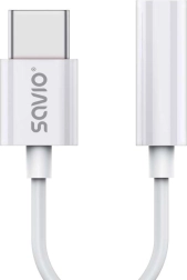 Προσαρμογέας ήχου USB‑C σε jack 3,5 mm με DAC SAVIO