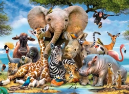 RAVENSBURGER παζλ African Friends 300 κομμάτια