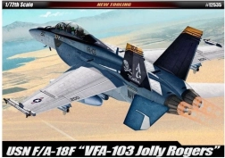 Πλαστικό μοντέλο αεροσκάφους F/A‑18F USN VF‑103 JOLLY ROGERS 1:72