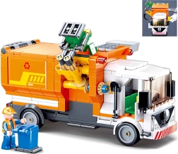 Sluban Town απορριμματοφόρο κατασκευαστικό σετ