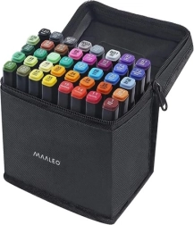 Διπλοί μαρκαδόροι – σετ 40 τεμ. σε θήκη