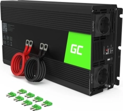 Μετατροπέας τάσης Green Cell 1500W/3000W με καθαρό ημιτονοειδές κύμα
