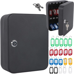 Μεταλλικό κλειδοθήκη με κλειδαριά για 48 κλειδιά, επιτοίχια