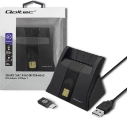 Έξυπνη συσκευή ανάγνωσης καρτών με τσιπ USB 2.0
