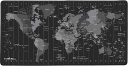 Mousepad Natec Time Zone Map Maxi 800x400