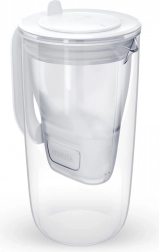 Γυάλινη κανάτα φιλτραρίσματος 2,5 l γκρι BRITA Glass με φίλτρο MAXTRA PRO Pure Performance