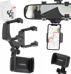 Βάση τηλεφώνου αυτοκινήτου για τον εσωτερικό καθρέφτη με περιστροφή