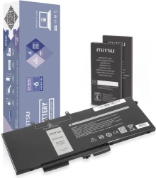 Μπαταρία MITSU για Dell Latitude και Precision 8500 mAh 64,6 Wh