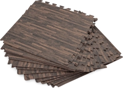 Αφρώδη υποστρώματα για πισίνα ξύλινο μοτίβο 50x50cm 12 τεμ. BESTWAY