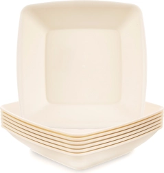 Βαθιά πλαστικά πιάτα SANDY 17,5 cm, 500 ml, 6 τεμ.