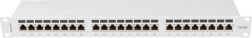 Πάνελ patch 24 θυρών Cat 6A 1U γκρι