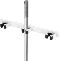 Επιτοίχια βάση για σφουγγαρίστρα, σκουπάκι και εργαλεία – τριπλή PROGARDEN