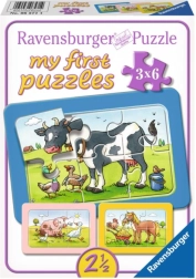 Παζλ 3x6 ζωάκια RAVENSBURGER