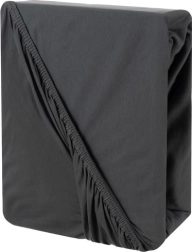 Σεντόνι με λάστιχο Ruhhy jersey 180 × 200 cm, γκρι