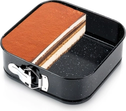 Γρανιτένια τετράγωνη αποσπώμενη φόρμα ψησίματος 20 × 20 × 6,8 cm