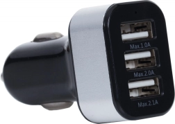 Φορτιστής αυτοκινήτου με τριπλό USB