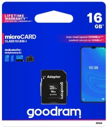 Κάρτα μνήμης Goodram microSD 16GB