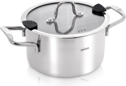 Ανοξείδωτη κατσαρόλα με καπάκι VENICE 24 cm, 6,2 l
