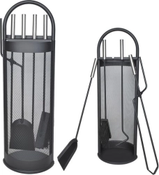 Σετ εργαλείων τζακιού 5 σε 1 KAMINER με βάση