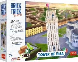 Τουβλάκια BRICK TRICK Travel – Κεκλιμένος Πύργος της Πίζας (260 τεμάχια)