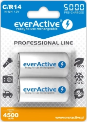 Συσσωρευτές Ni-MH R14/C 5000 mAh ready to use, 2 τεμ.
