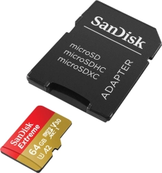 Κάρτα μνήμης SanDisk Extreme microSDXC 64GB