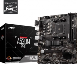 Μητρική πλακέτα MSI A520M PRO mATX για AMD