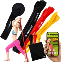 Σετ 3 λάστιχα γυμναστικής Trizand