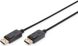 Καλώδιο σύνδεσης DisplayPort 4K 60 Hz, DP–DP, 2 m, μαύρο